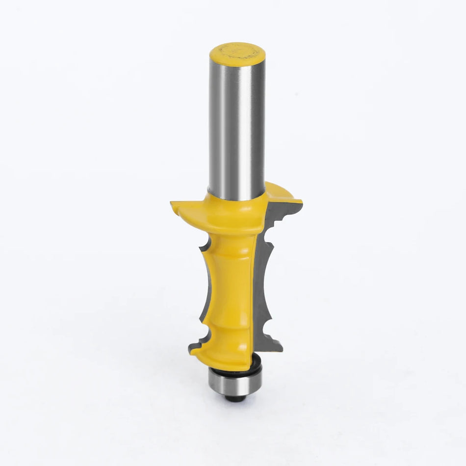 LAVIE 1 stk. 12 mm 1/2" skaft liten gjæret skuffefrontliste fresebits dørrekkverkslinje tappekutter for treverktøy MC03040S