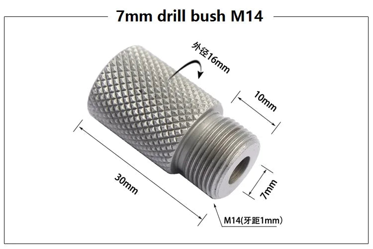 Dybeljigg Drillbøssing Metallborehylse 4mm-15mm For Trebearbeiding Boreguide Hullboring Tilbehør