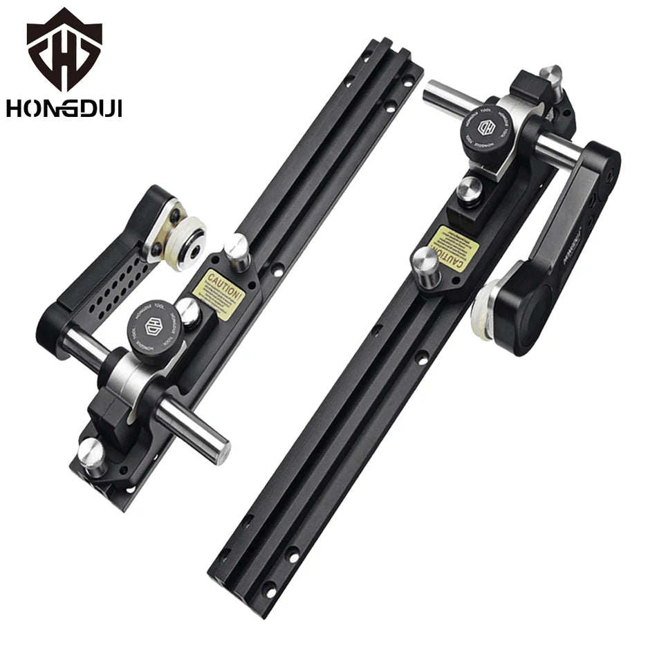 HONGDUI YL08 Trebearbeidingsmonteringsmaskin Bordsag Klarskjærende presse Lagerskyveguide Bordsag