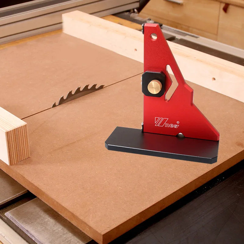 Trebearbeidingsbord Sagskyvebrett 90° rettvinkelkorrigerer Hjelpedeler Trebearbeiding DIY invertert modifikasjonsbord