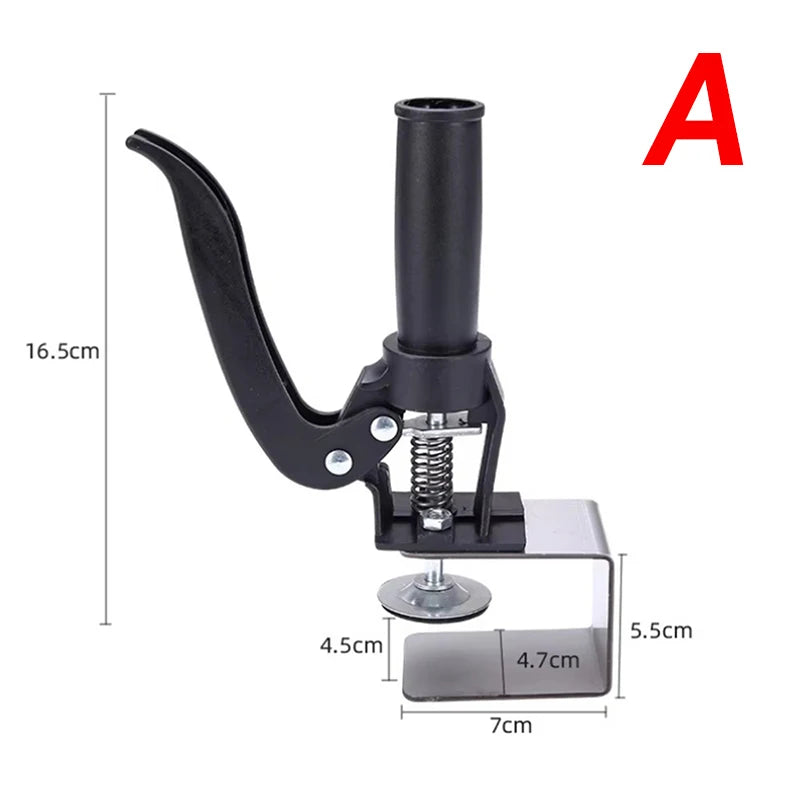 Justerbar skuffefesteklemme Hurtigutløsende skuffeklemme Trebearbeidingsinstallasjon Fast klipsverktøy Avtakbar klips