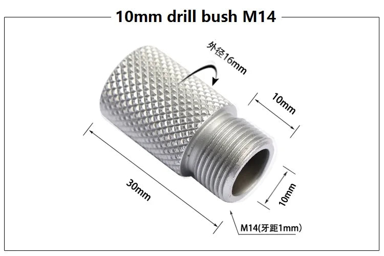 Dybeljigg Drillbøssing Metallborehylse 4mm-15mm For Trebearbeiding Boreguide Hullboring Tilbehør