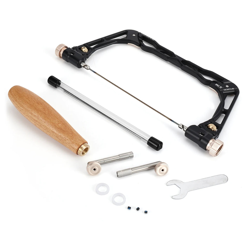 KM-19 6" Coping Fret Combo Saw Coping Saw for Woodworking and Plastic Cutting