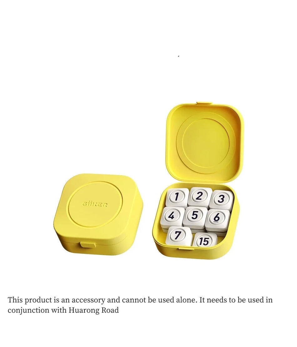 Giiker Super Slide Huarong Road Smart Sensor Game 500+ Levelled UP Brain Teaser Puzzles Interactive Fidget Toys For Kids Gifts