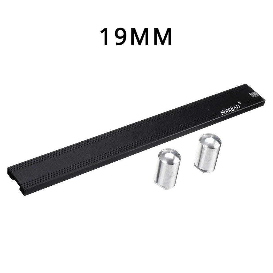 19/20 mm faste høvlestopper trebearbeidingsbord baffelblokk benkposisjoneringsplate skrivebordsarmatur DIY arbeidsbenk hjelpeverktøy