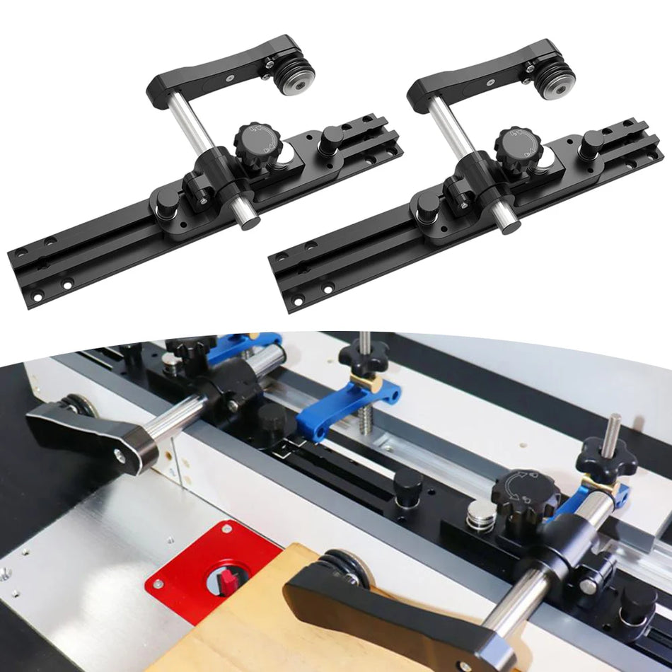 2 stk. bordsagføring i aluminiumslegering med høy presisjonsjustering av spenningen fra HONGDUI