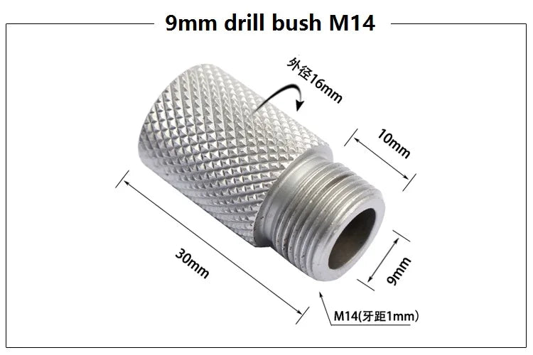 Dybeljigg Drillbøssing Metallborehylse 4mm-15mm For Trebearbeiding Boreguide Hullboring Tilbehør