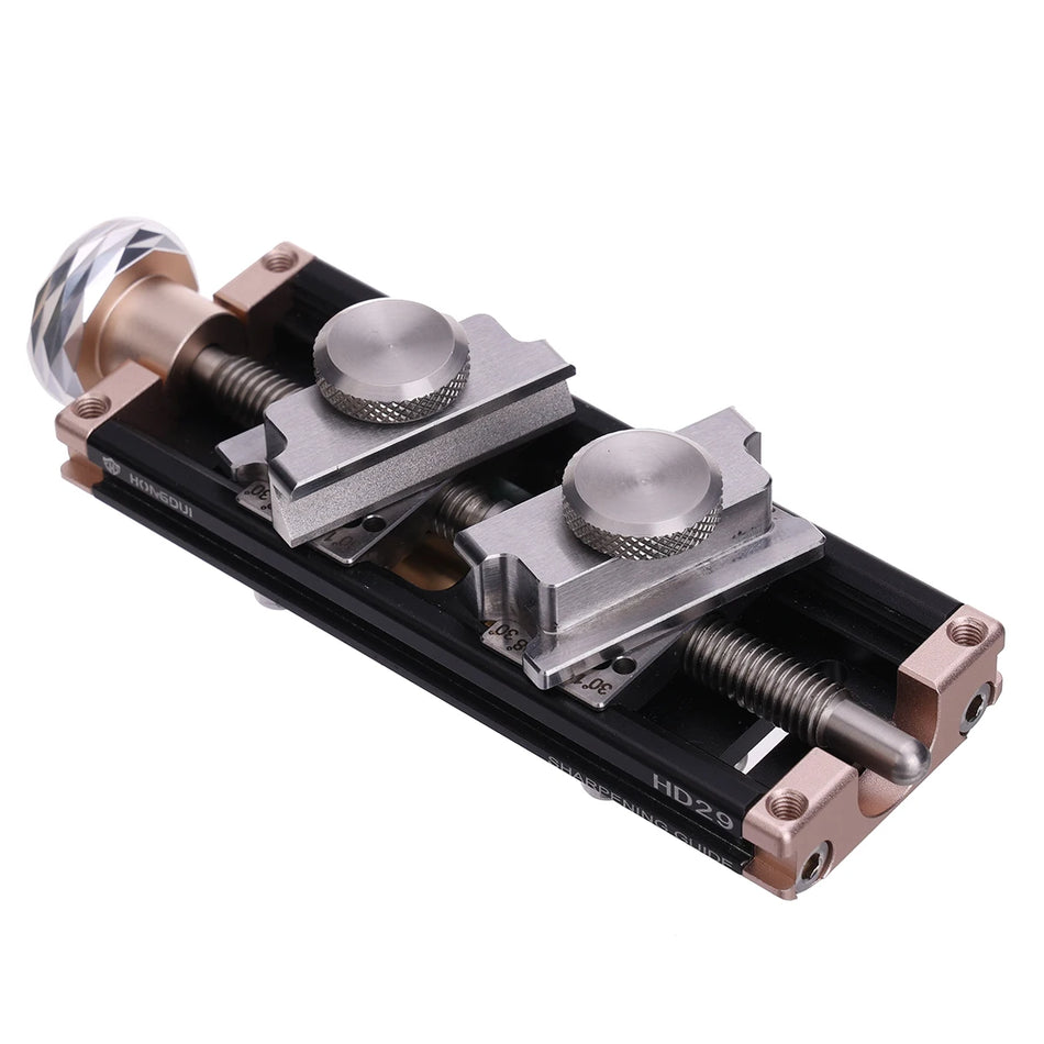 Slipeguide 4 stk/sett (D1-D3-D4-D5) Trebearbeidings slipejigg for meisler og høvelblad 0-70 mm klemmeområde