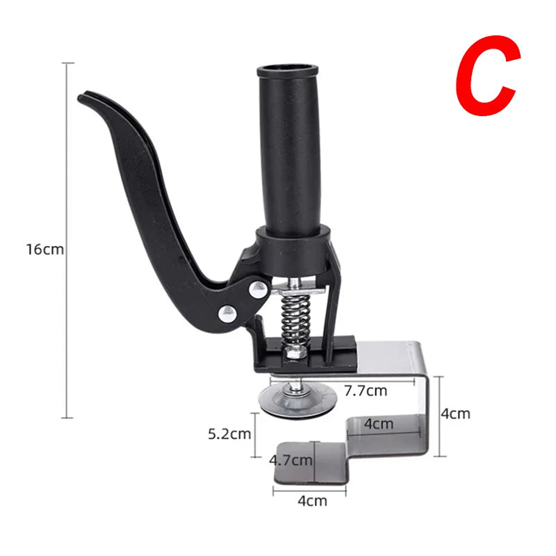 Justerbar skuffefesteklemme Hurtigutløsende skuffeklemme Trebearbeidingsinstallasjon Fast klipsverktøy Avtakbar klips