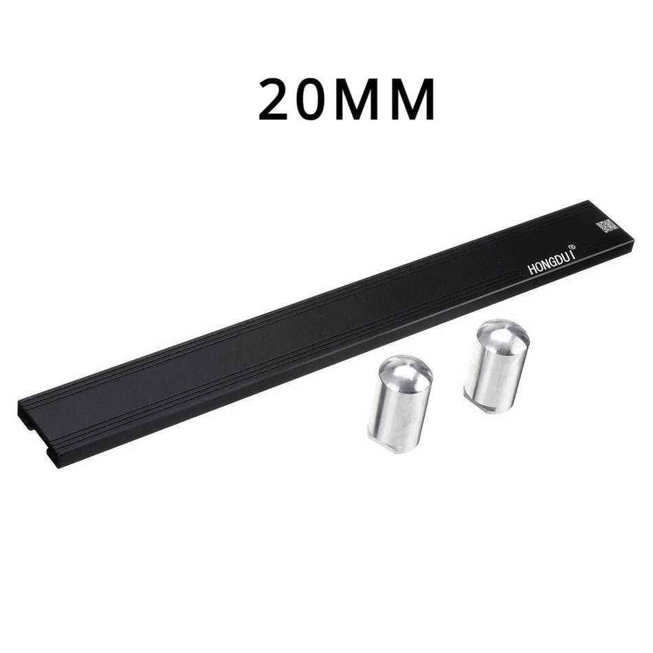 19/20 mm faste høvlestopper trebearbeidingsbord baffelblokk benkposisjoneringsplate skrivebordsarmatur DIY arbeidsbenk hjelpeverktøy