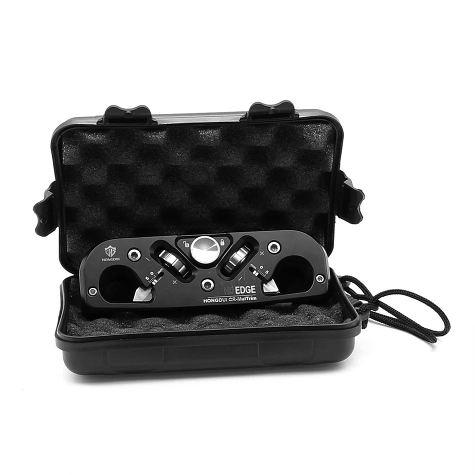 Quick Trimming Tool Chamfer Planer Double Cutter Design Depth Adjustable Practical