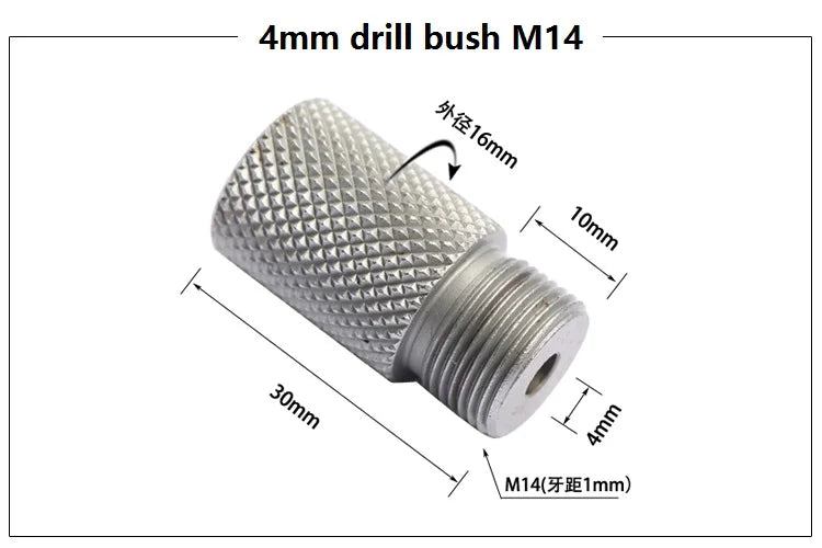 Dybeljigg Drillbøssing Metallborehylse 4mm-15mm For Trebearbeiding Boreguide Hullboring Tilbehør