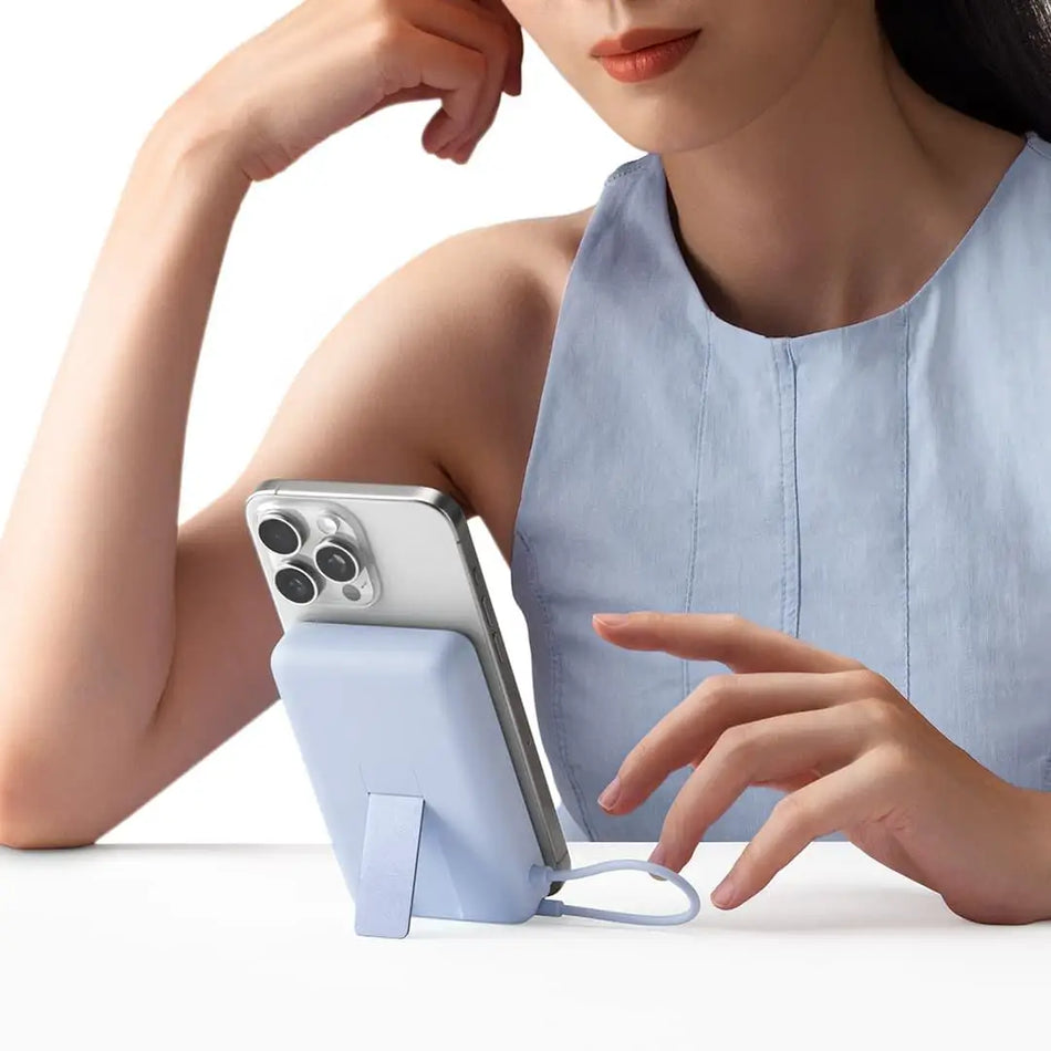 XIAOMI Powerbank Magnetisk &amp; Stativ 10000mAh 7.5W Innebygd USB-C 33W Utgang Bærbar Batteri Hurtiglading For iPhone For Samsung