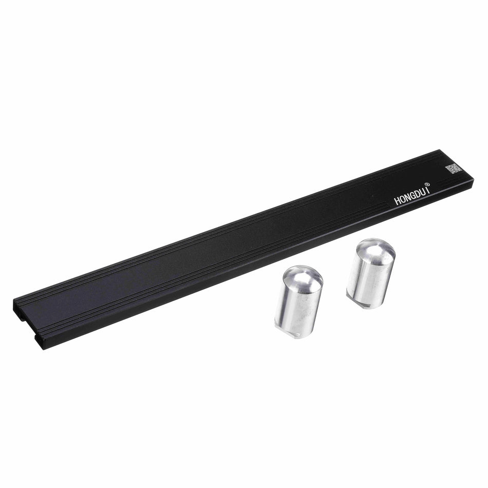 19 mm 20 mm trebearbeiding høvelstoppbrett høvelskjerm arbeidsbenk posisjoneringsfeste klemme aluminiumsskjermplate benkholdere