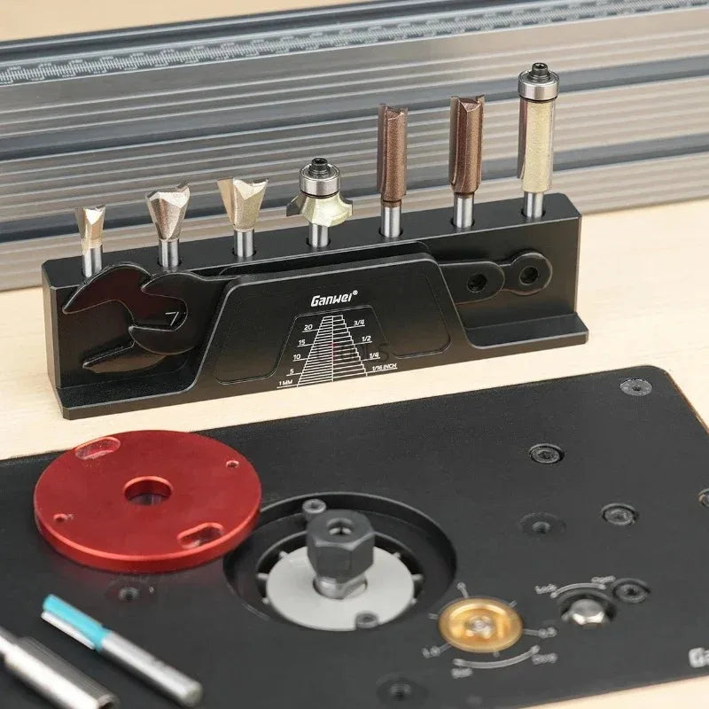 Milling cutter storage tool Aluminum