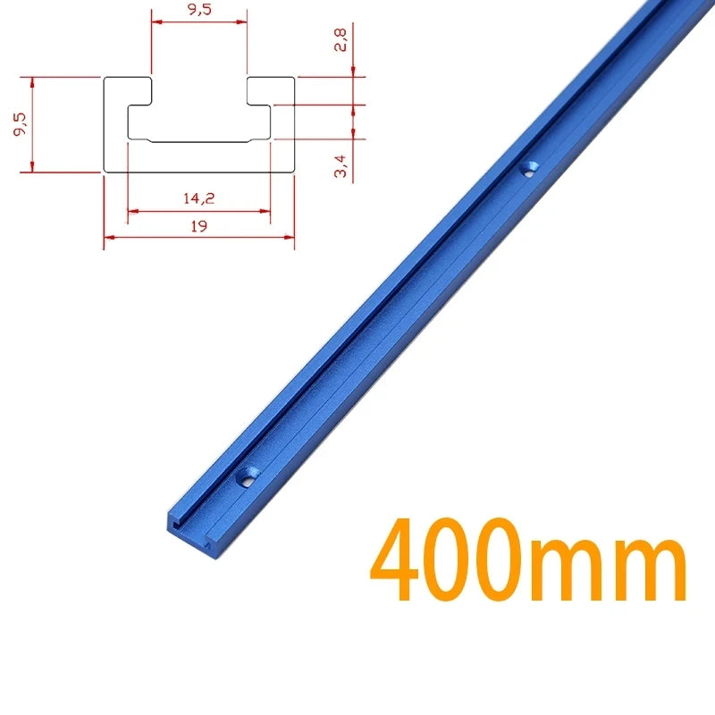 T-spor Trebearbeiding T-spor Gjæringsskinne Aluminium Gjæringsskinne T-spor, T-spor Gjæringsskinne Jigg T-skruebeslag Sporsag/Fersbordverktøy