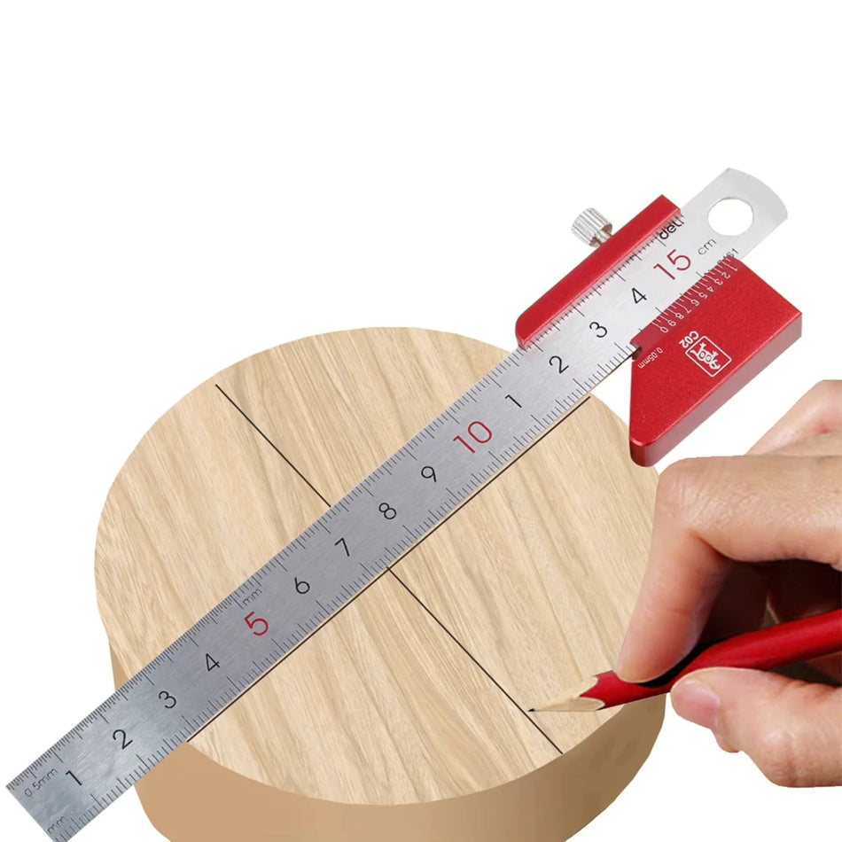 Center Finder Line Gauge Square Center Scribe