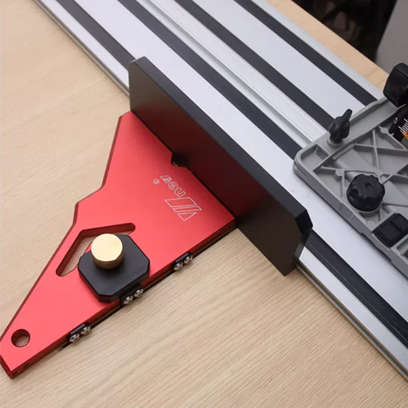 Trebearbeidingsbord Sagskyvebrett 90° rettvinkelkorrigerer Hjelpedeler Trebearbeiding DIY invertert modifikasjonsbord