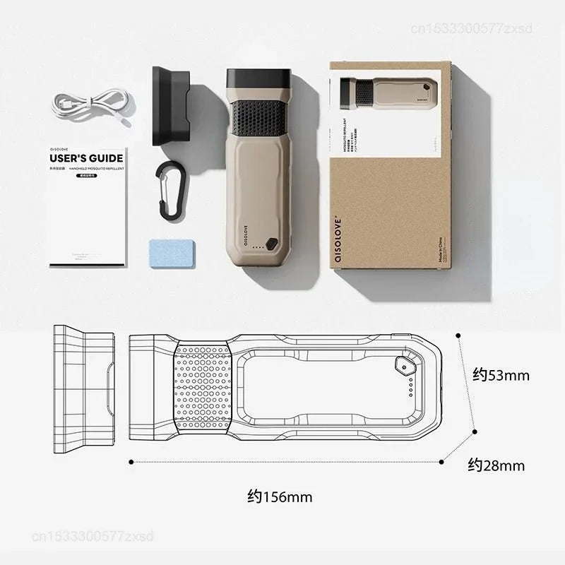 Xiaomi SOLOVE utendørs bærbar myggavvisende lommelykt strømbank camping oppladbar sommersmuggende insektdreperlampe